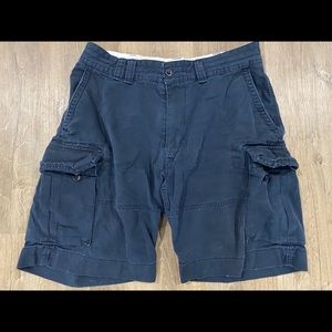 36” blue Polo cargo shorts